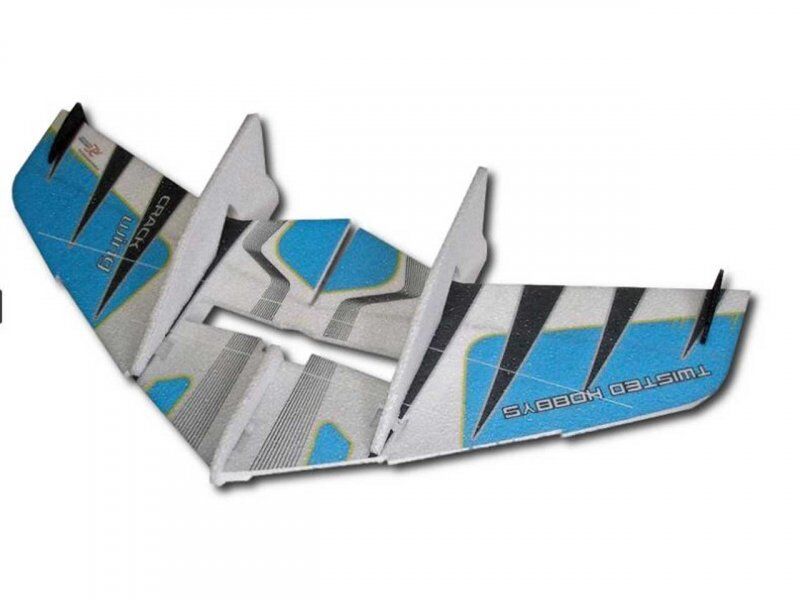 RC Factory Crack Wing (blau) Combo / 750 mm / C9602