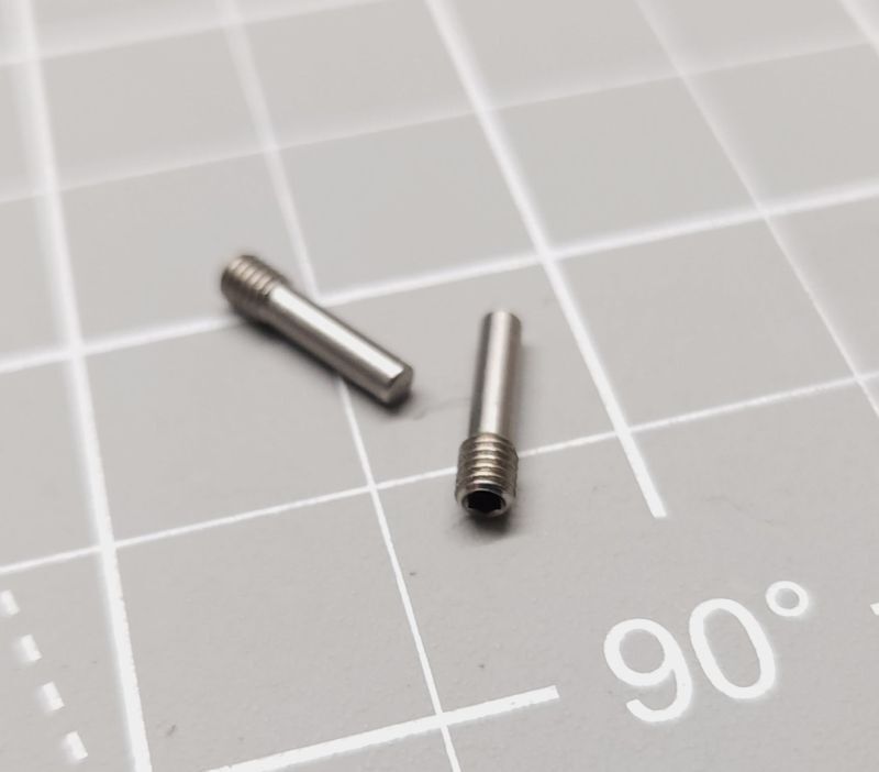 CRC M3 screw-pin pivot stopper / CRC3134