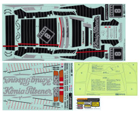TAMIYA Aufkleber M-B 190E Evo II König-Pilsner /...