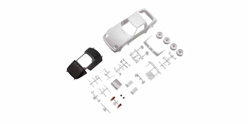 KYOSHO Karosserie Kyosho Mini-Z Mazda RX-7 SA22C + Felgen 2WD Ohne Lackierun / K.MZN235