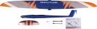 Robbe Modellsport Amplitude PNP Voll-GfK/CfK Hotliner Neon Orange/Blau, eingebaute Servos und Antrieb / 2712