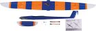 Robbe Modellsport Amplitude PNP Voll-GfK/CfK Hotliner Neon Orange/Blau, eingebaute Servos und Antrieb / 2712