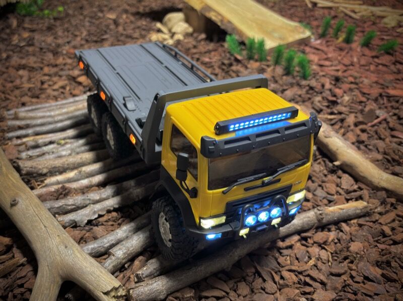 Hobby Plus RC 1:18 CR-18P "Tow Truck ARKTOS 6x6" gelb RTR / HBP1810430