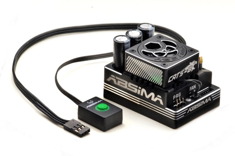 ABSIMA 1:8 Brushless Competition ESC "CATS-8V2" 200A / 2110101V2