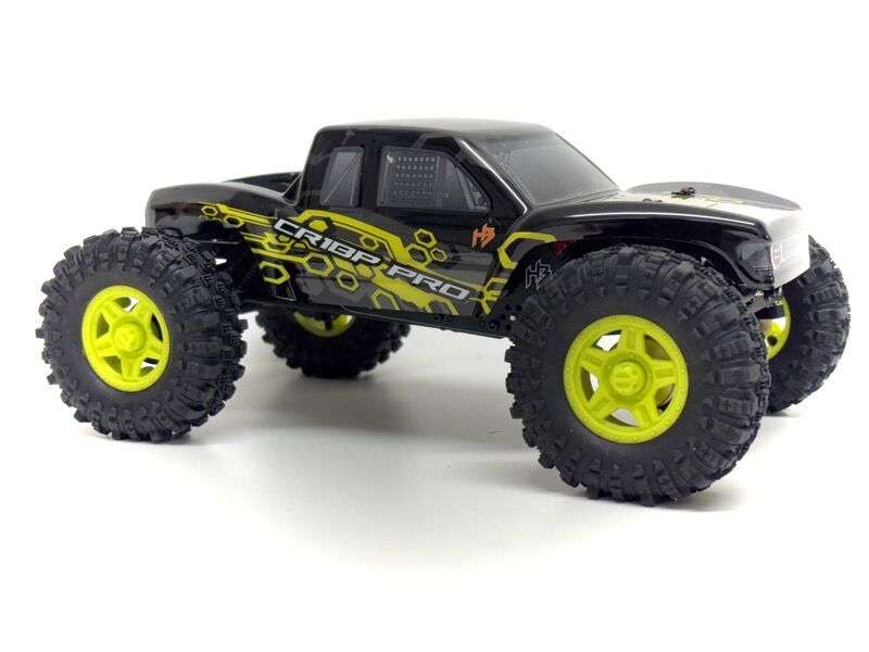 Hobby Plus RC CR18P PRO "Juice Up" 1:18 4WD Brushless Rock Crawler RTR, gelb / HBP1810360-JUYW