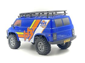 Hobby Plus RC CR18P EVO-V2 "Rock Van" 1:18 4WD Rock Crawler RTR, blau / HBP1810503-BL
