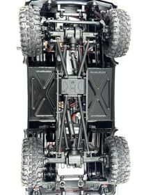Hobby Plus RC CR18P EVO-V2 "Rock Van" 1:18 4WD Rock Crawler RTR, blau / HBP1810503-BL