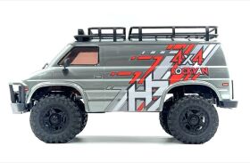 Hobby Plus RC 1:18 Crawler CR18P EVO-V2 "Rock Van" grey RTR / HBP1810503-GY
