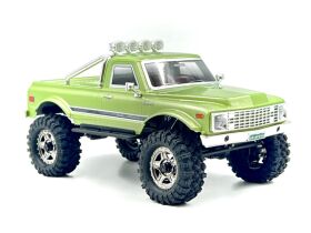 Hobby Plus RC CR18P EVO-V2 "Convoy" 1:18 4WD Rock Crawler RTR, grün / HBP1810504-GN