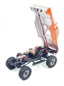 Hobby Plus RC CR18P EVO-V2 "Convoy" 1:18 4WD Rock Crawler RTR, grün / HBP1810504-GN