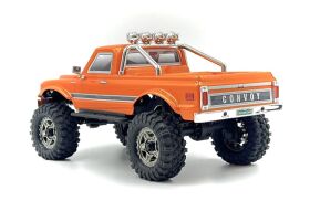 Hobby Plus RC CR18P EVO-V2 "Convoy" 1:18 4WD Rock Crawler RTR, orange / HBP1810504-OR