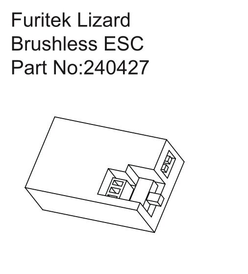 Hobby Plus RC Furitek Lizard Lite Brushless-Regler (ESC) / HBP240427