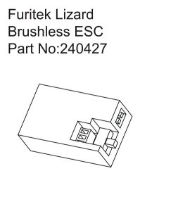 Hobby Plus RC Furitek Lizard Lite BL ESC / HBP240427