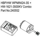 Hobby Plus HBP/HW WPMINI24-3S + HW-1621-3500 kV Combo / HBP240552