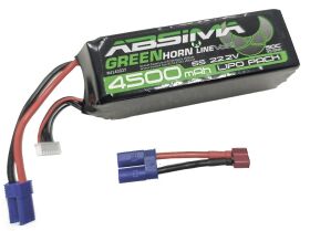 Absima Greenhorn Vol.2 LiPo Akku 6S 22,2 V 4500 mAh 50C...