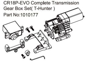 Hobby Plus T-Hunter - EVO 1:18 Getriebegehäuse
