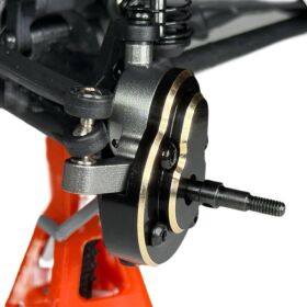 Hobby Plus RC Opt. Alu Front Portal Hub Set V2 - EVO/GOAT...