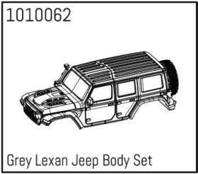 Hobby Plus grau Lexan Wrangler Karosserie