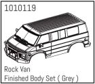 Hobby Plus RC Rock Van PC Body Set (grey) - PRO Crawler 1:18 / HBP240181