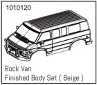 Hobby Plus RC Rock Van PC Body Set (beige) - PRO Crawler 1:18 / HBP240182