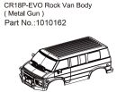 Hobby Plus Rock Van - EVO 1:18 Karosserie silber schwarz