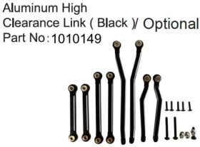 Hobby Plus optional Aluminium HC Links - PRO/EVO 1:18