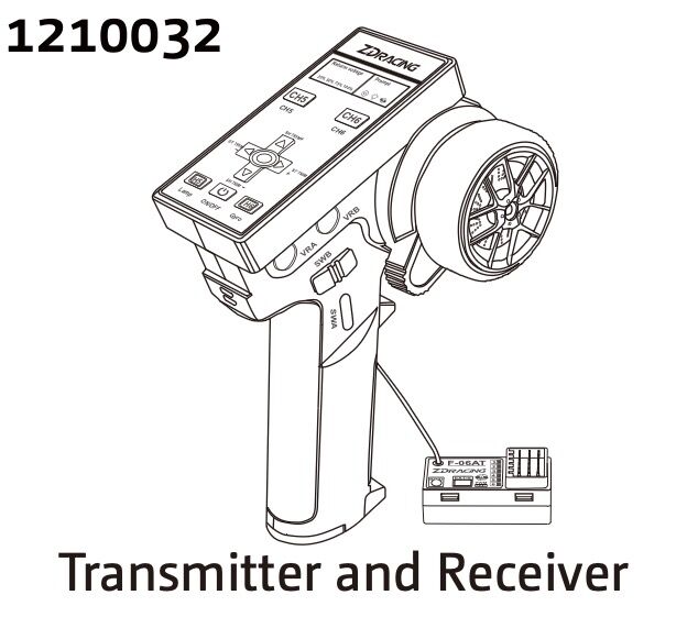 ABSIMA Transmitter & Receiver Set with Gyro / 1210032