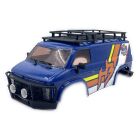 Hobby Plus RC Finished Body for Rock Van V2 , Blue / HBP240536