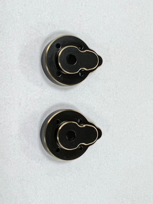 Hobby Plus RC Opt. Brass Rear Portal Hub V2 - EVO GOAT / HBP240392