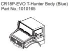 Hobby Plus RC T-Hunter PC Body (blue) - EVO 1:18 / HBP240358