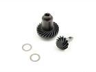 Hobby Plus RC Machined HD helical Cut Pinion and Ring Gear (12T/24T ) / HBP240540