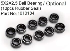 Hobby Plus Kugellager gummigedichtet 5x2x2.5 (10 Stück)