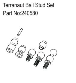 Hobby Plus RC Terranaut Ball Stud Set / HBP240580