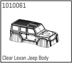 Hobby Plus Wrangler Karosserie Lexan transparent