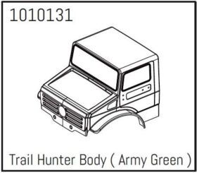 Hobby Plus T-Hunter Polycarbonat-Karosserie (army...