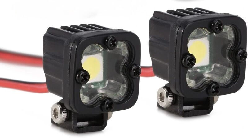 ABSIMA 1:10 LED Zusatzscheinwerfer - eckig (2) / 2320038