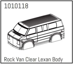 Hobby Plus Rock Van Polycarbonat-Karosserie (unlackiert)...
