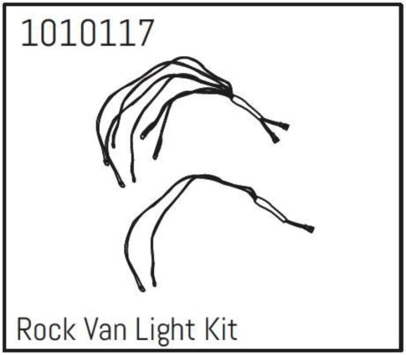 Hobby Plus Rock Van - PRO Crawler 1:18 Lichtset / HBP240248