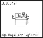 Hobby Plus High Torque Servo 1 kg/3-Kabel