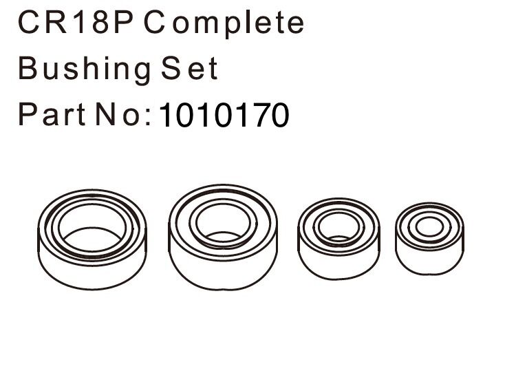 Hobby Plus Buchsen-Set komplett - EVO 1:18