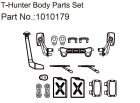 Hobby Plus Karosserie Teil Set T-Hunter - EVO 1:18 / HBP240322