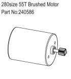 Hobby Plus RC 280size 55T Brushed Motor / HBP240586