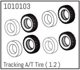 Hobby Plus Tracking T - PRO Crawler 1:18 Reifen 1.2"...