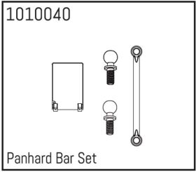 Hobby Plus RC Panhard Bar Set / HBP240077