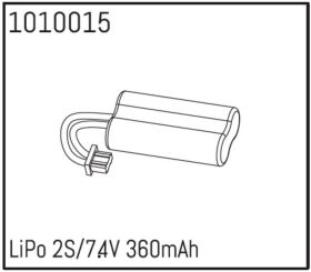 Hobby Plus LiPo 2S/7.4V 360 mAh