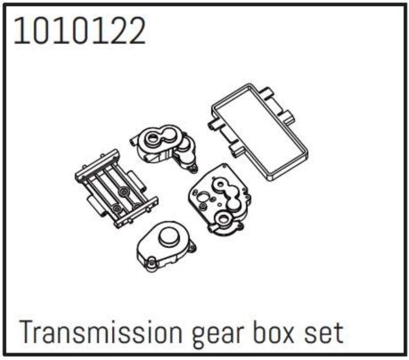 Hobby Plus RC Transmission Gear Box Set - PRO Crawler 1:18 / HBP240193