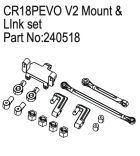 Hobby Plus RC Mount & Link Set for EVO V2 / HBP240518