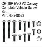 Hobby Plus RC Complete Vehicle Screw Set, Convoy EVO V2 / HBP240523