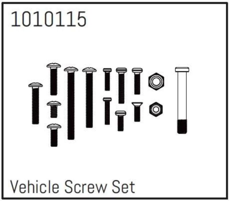 Hobby Plus Rock Van Schraubensatz - PRO Crawler 1:18 / HBP240246