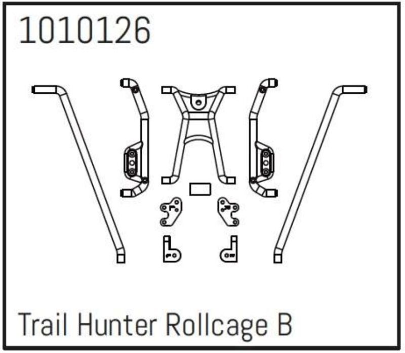 Hobby Plus RC T-Hunter Rollcage Set B - PRO Crawler 1:18 / HBP240273